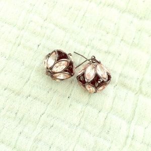 Vintage | Delicate Blush Earrings